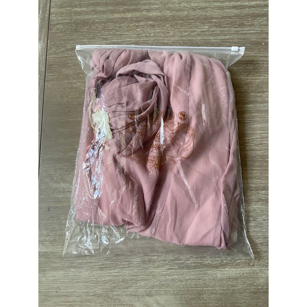 LaceMade Summer Peom Dress Dusty Rose Small New With Tags - Picture 6 of 7